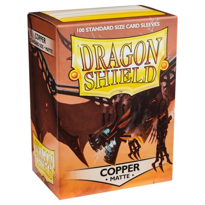 Image of Deck Protector: Dragon Shield: Matte: Copper (100)
